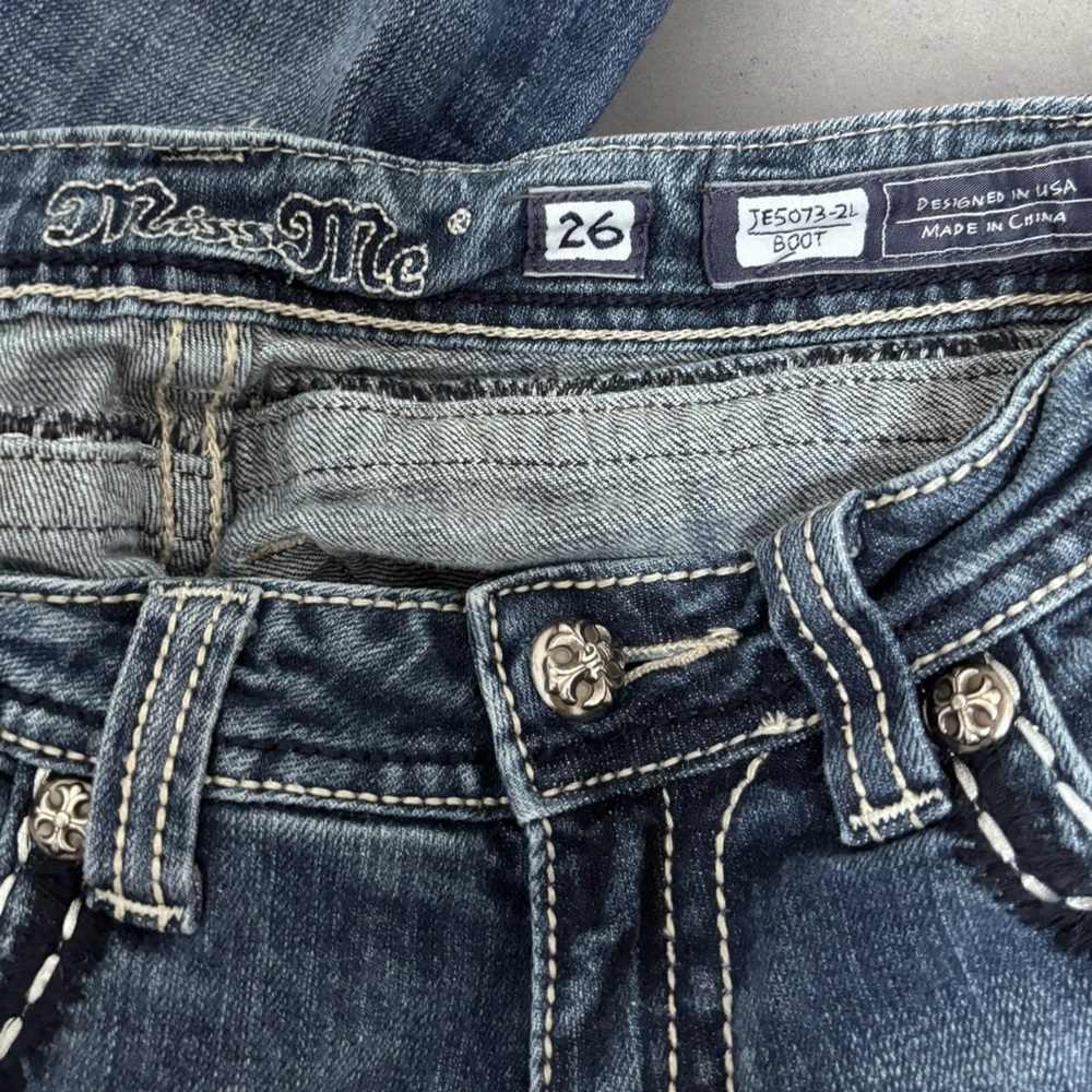 Miss me low rise bootcut jeans - Picture 3 of 8